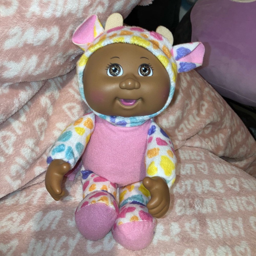 cabbage patch doll rainbow giraffe
